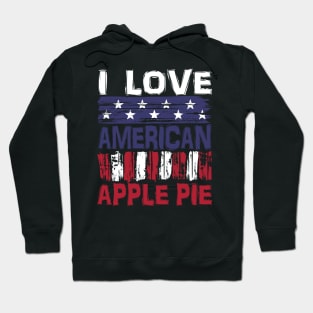 I Love American Apple Pie Hoodie